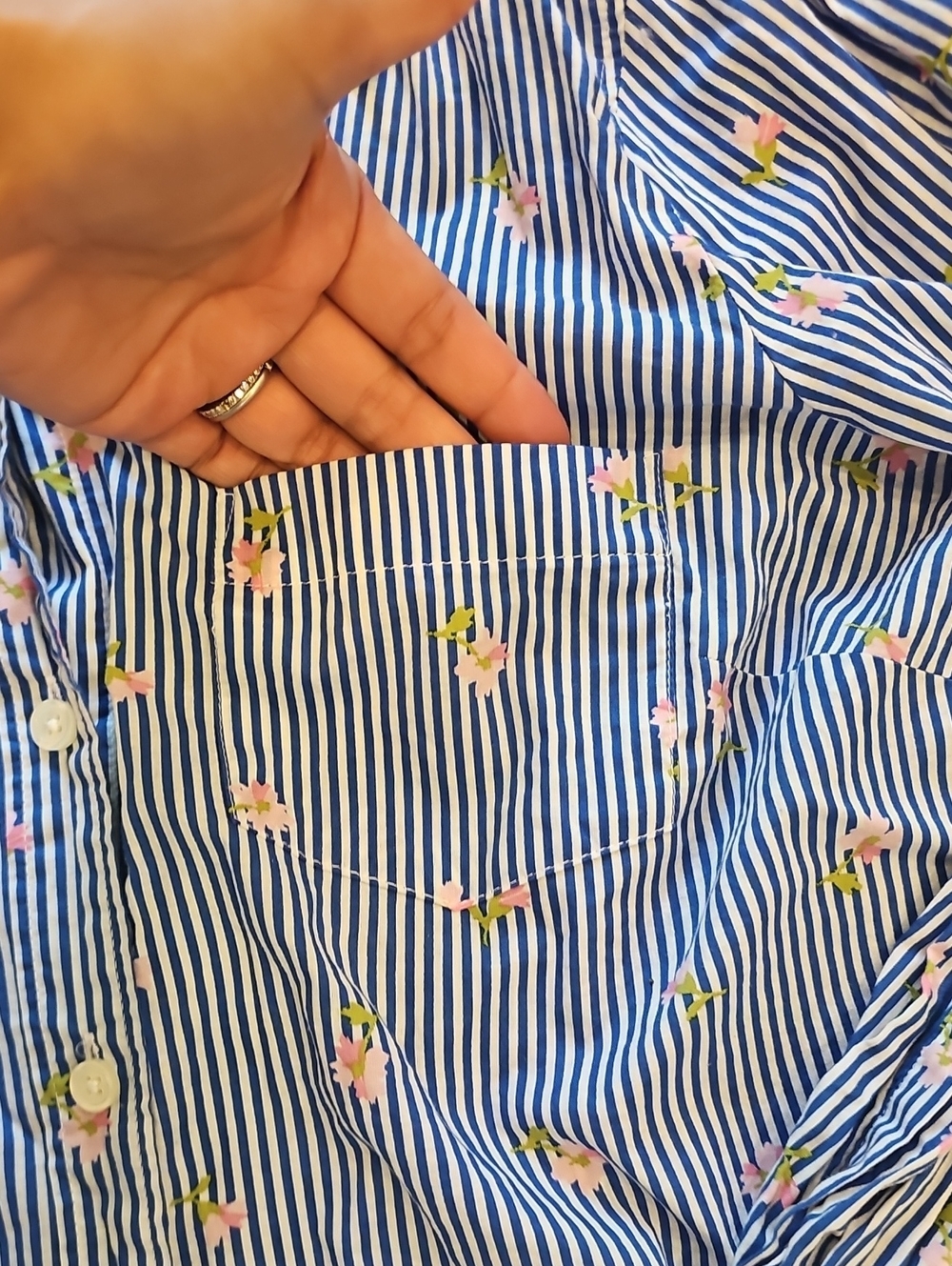 Jcrew Cotton Button Down - Picture 5 of 8